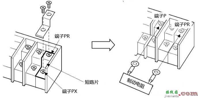 变频器的端子功能与接线  第8张