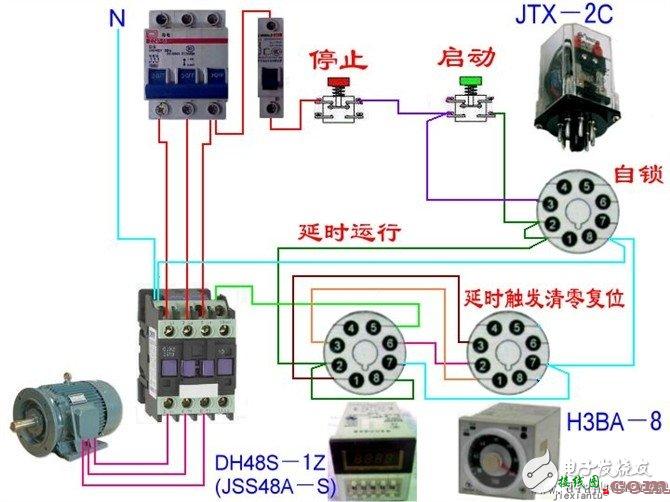 更多电工接线图 - 电工基本常识：电工常见电路接线大全_电工常用符号_电工口诀  第62张