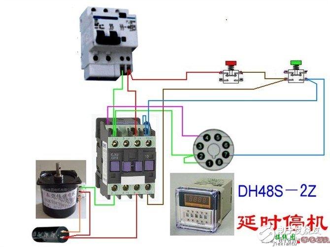 更多电工接线图 - 电工基本常识：电工常见电路接线大全_电工常用符号_电工口诀  第65张