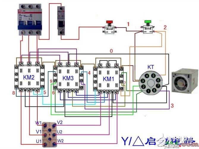 更多电工接线图 - 电工基本常识：电工常见电路接线大全_电工常用符号_电工口诀  第69张