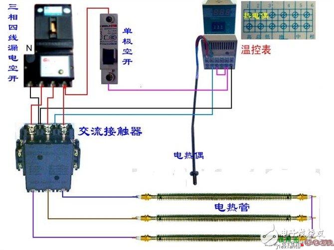 更多电工接线图 - 电工基本常识：电工常见电路接线大全_电工常用符号_电工口诀  第71张