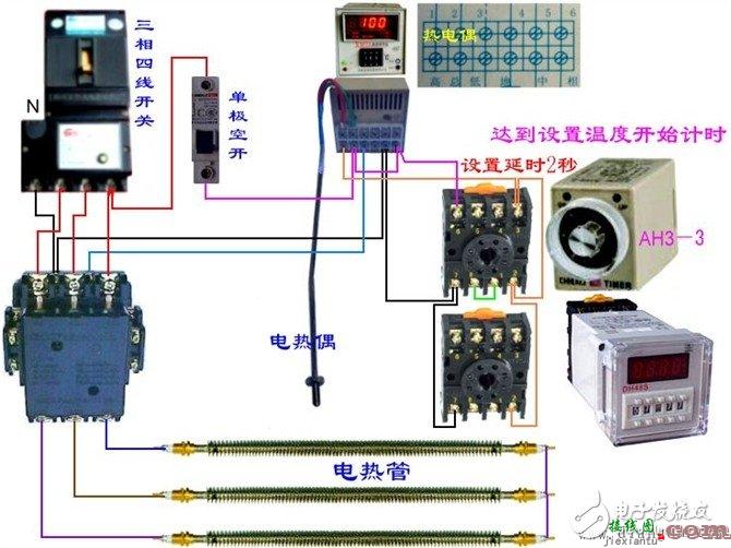 更多电工接线图 - 电工基本常识：电工常见电路接线大全_电工常用符号_电工口诀  第77张