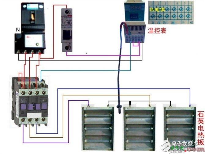 更多电工接线图 - 电工基本常识：电工常见电路接线大全_电工常用符号_电工口诀  第82张