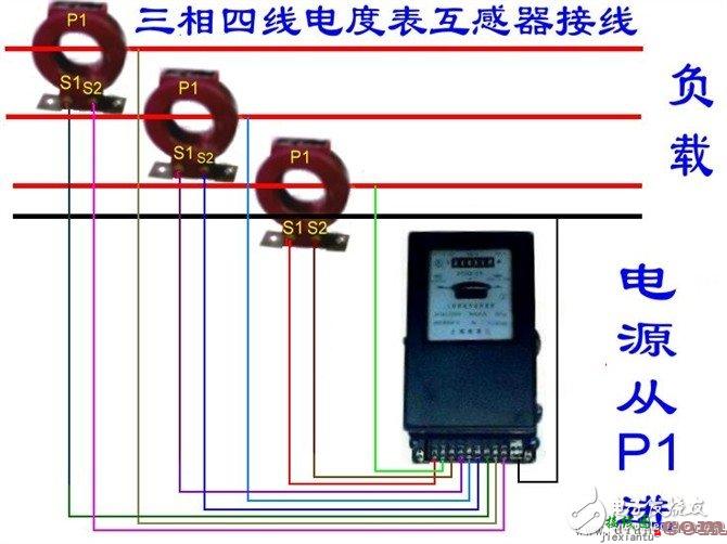 更多电工接线图 - 电工基本常识：电工常见电路接线大全_电工常用符号_电工口诀  第97张