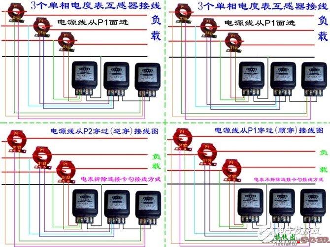 更多电工接线图 - 电工基本常识：电工常见电路接线大全_电工常用符号_电工口诀  第105张