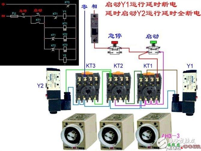 更多电工接线图 - 电工基本常识：电工常见电路接线大全_电工常用符号_电工口诀  第115张