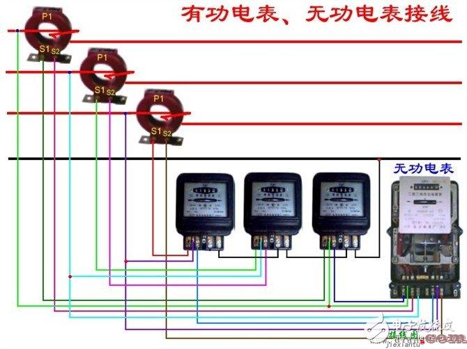 更多电工接线图 - 电工基本常识：电工常见电路接线大全_电工常用符号_电工口诀  第112张