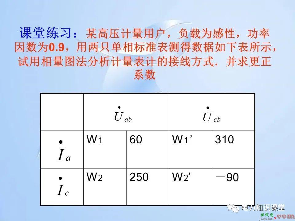 电能计量装置的接线检查  第147张