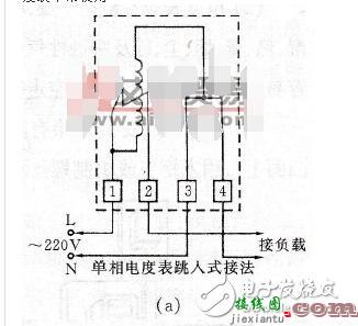 单相电度表怎么接线（方式）_单相电度表接线图  第1张