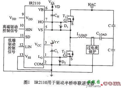 基于IR21l0芯片高频感应加热电源驱动电路的设计  第1张