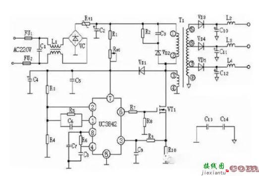 工程师必读：稳压电源、DC-DC电源、开关电源等详细电路图  第4张
