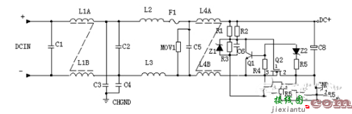 交流电源滤波器电路图及作用分析  第6张