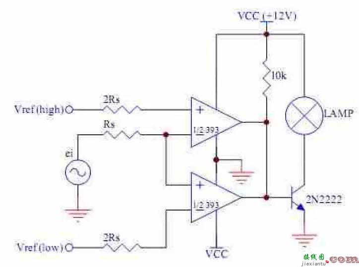 比较器LM393常用12种应用电路  第9张