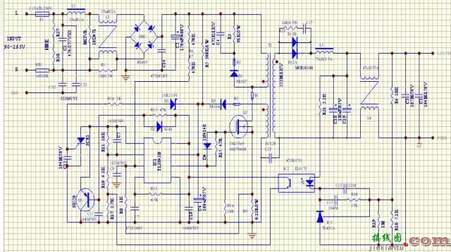 9个开关电源实际项目原理图，PCB，应用说明分析  第9张