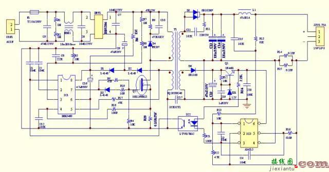 9个开关电源实际项目原理图，PCB，应用说明分析  第17张