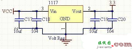 AMS1117的5v转3.3v电路原理  第2张