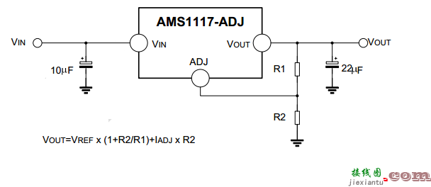 AMS1117稳压电路图（1.2v、1.8v、3.3v、5v）  第3张