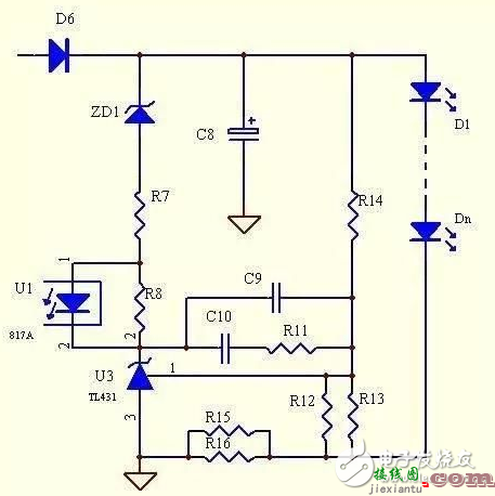 TL431驱动LED恒流控制电路方案  第2张