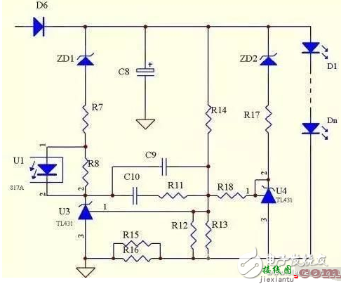 TL431驱动LED恒流控制电路方案  第3张