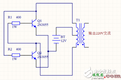 八款升压器12v升220v电路图详解  第1张