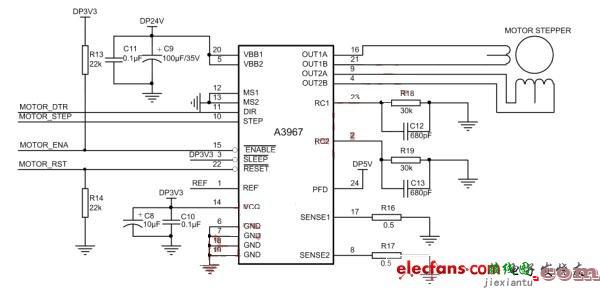 LT2221步进电机驱动电路  第1张