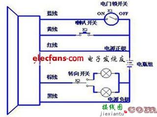 分析电动车喇叭接线图  第4张