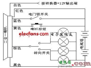 分析电动车喇叭接线图  第10张