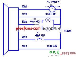 分析电动车喇叭接线图  第8张