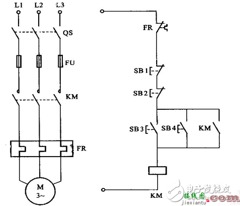 控制电机的几种控制电路原理图  第4张