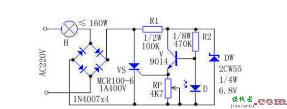 可控硅控制电路图解及制作13例  第5张