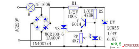 可控硅控制电路图解及制作13例  第6张