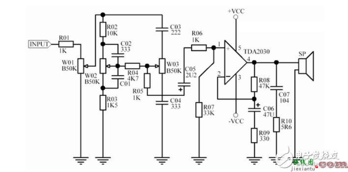 剖析基于TDA2030A音频功率放大电路  第1张