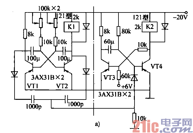 染纱机自动控制电路a  第1张