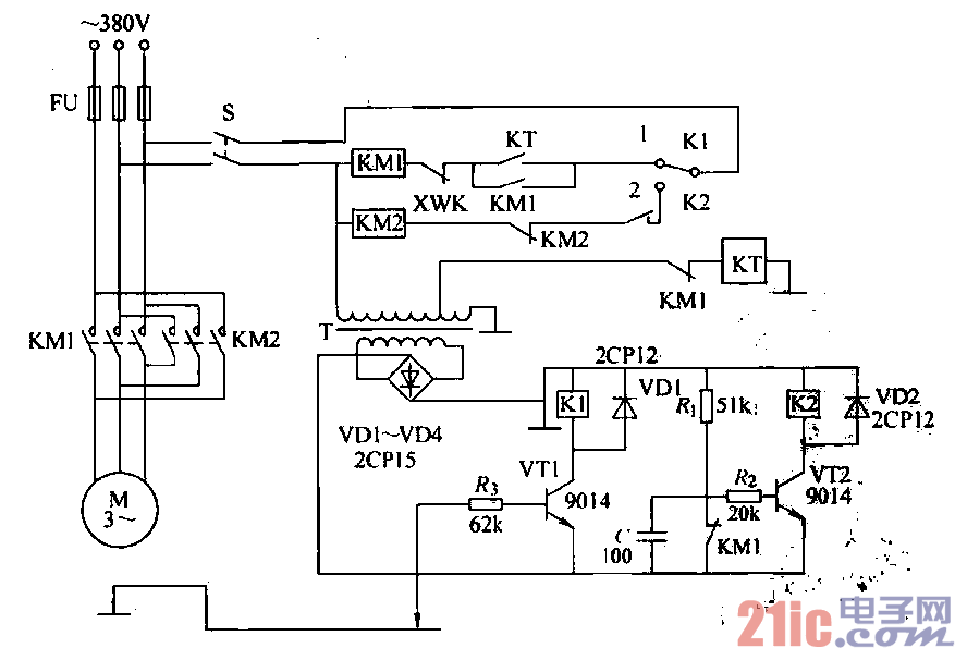 自动跟踪信号器的电路  第1张