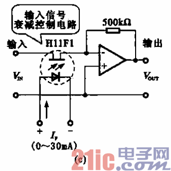 光电控制衰减电路c  第1张