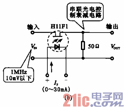 光电控制衰减电路b  第1张