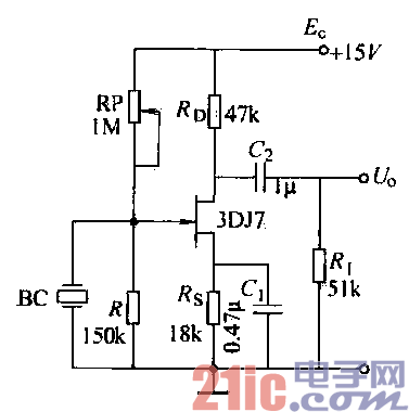 场效应晶体管声控放大电路  第1张