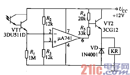 光触发开关电路  第1张