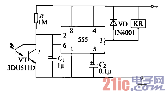 灵敏光控开关电路  第1张