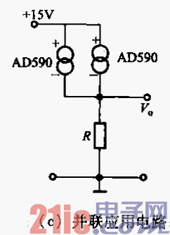 AD590的基本应用电路c  第1张