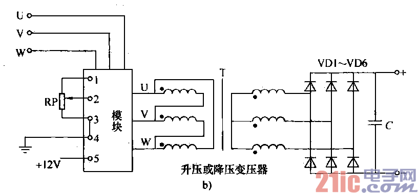 由智能晶闸管模块组成的电源电路b  第1张