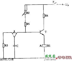 一款延迟吸合的继电器电路图  第1张