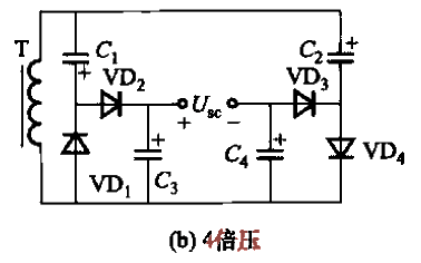 偶数倍压全波整流电路b  第1张