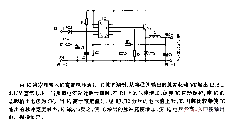 3823D53-010B开关式稳压器电路图  第1张