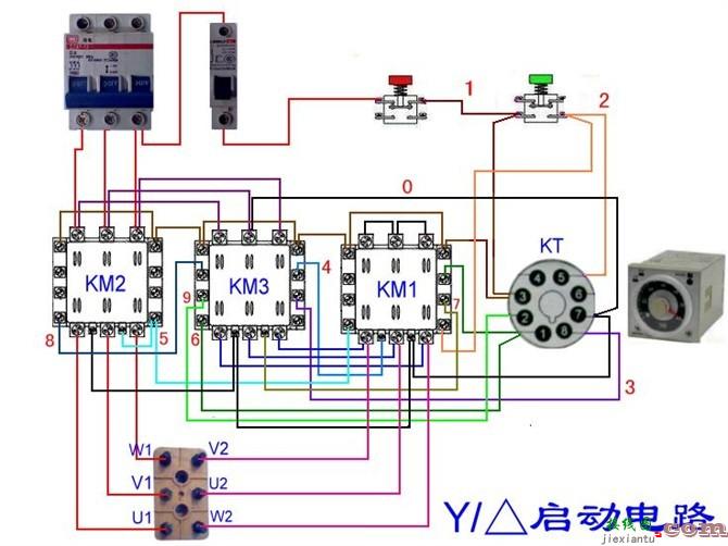 54种电动机电气控制电路接线图  第12张