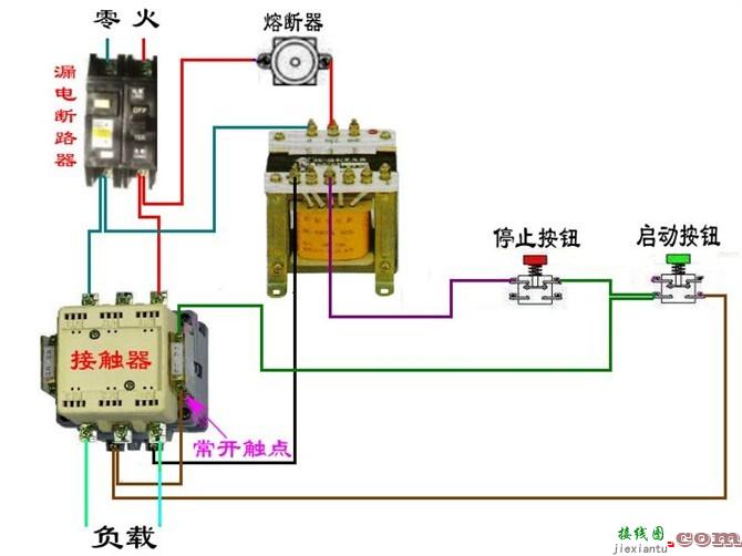 11种断路器、接触器电气控制回路接线图  第3张