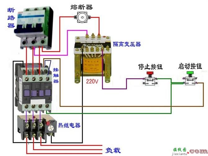 11种断路器、接触器电气控制回路接线图  第10张