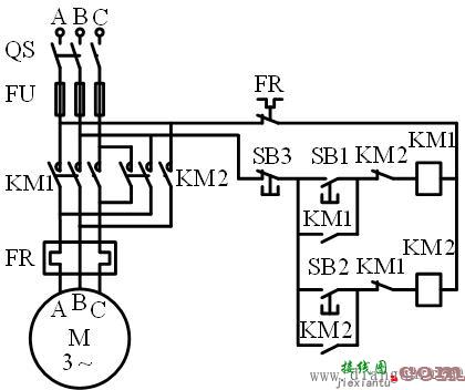 交流接触器互锁实物图  第1张