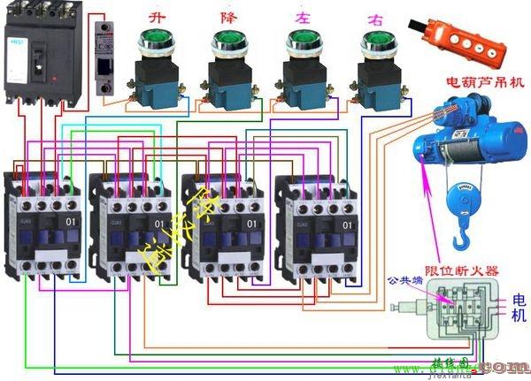 电动吊篮接线图_吊篮接线实物图  第1张