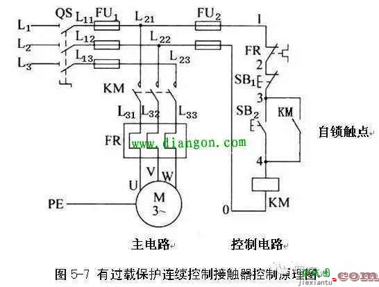 三相电动机启停电路图  第4张